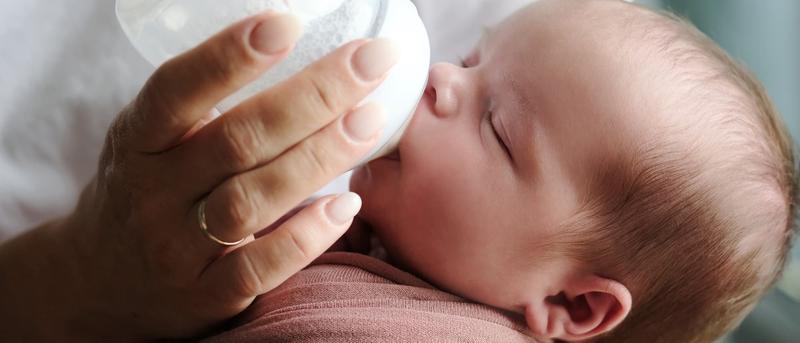 Gefährliche Milch für Babys