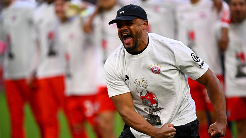 Der FC Bayern München krönt sich zum 35. Mal zum Deutschen Meister und peilt das Triple an