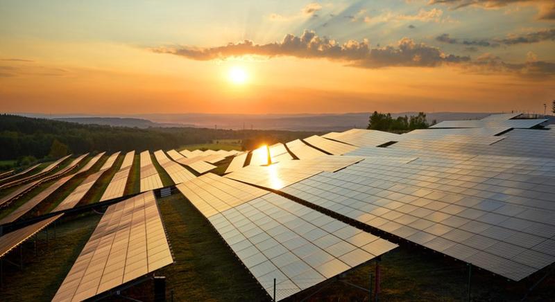Sonne speichert Energie für die Nacht